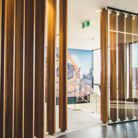 Spotted Gum Staircase and Screens